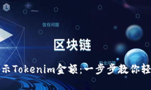 如何显示Tokenim金额：一步步教你轻松掌握