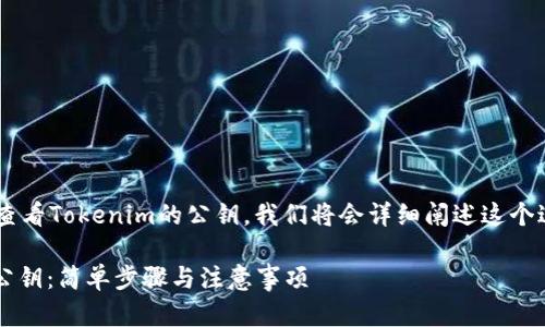 为了帮助你更好地理解如何查看Tokenim的公钥，我们将会详细阐述这个过程，并提供一些相关的信息。

### 如何查看Tokenim的公钥：简单步骤与注意事项