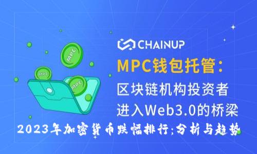 2023年加密货币跌幅排行：分析与趋势